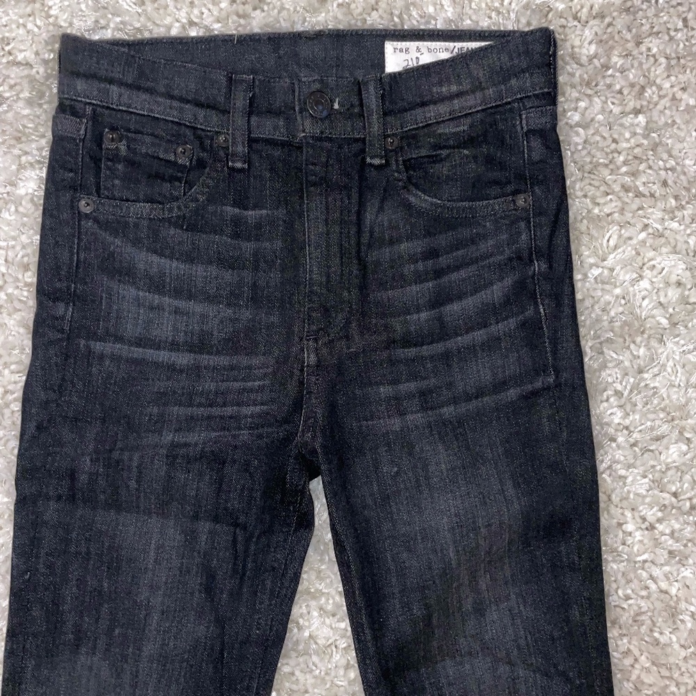 rag & bone high waisted skinny jeans